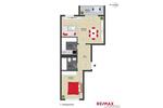 Etagenwohnung Magdeburg Brückfeld - 2 Zimmer, 45 m&sup2;, 400&euro; | Angebot:26497095
