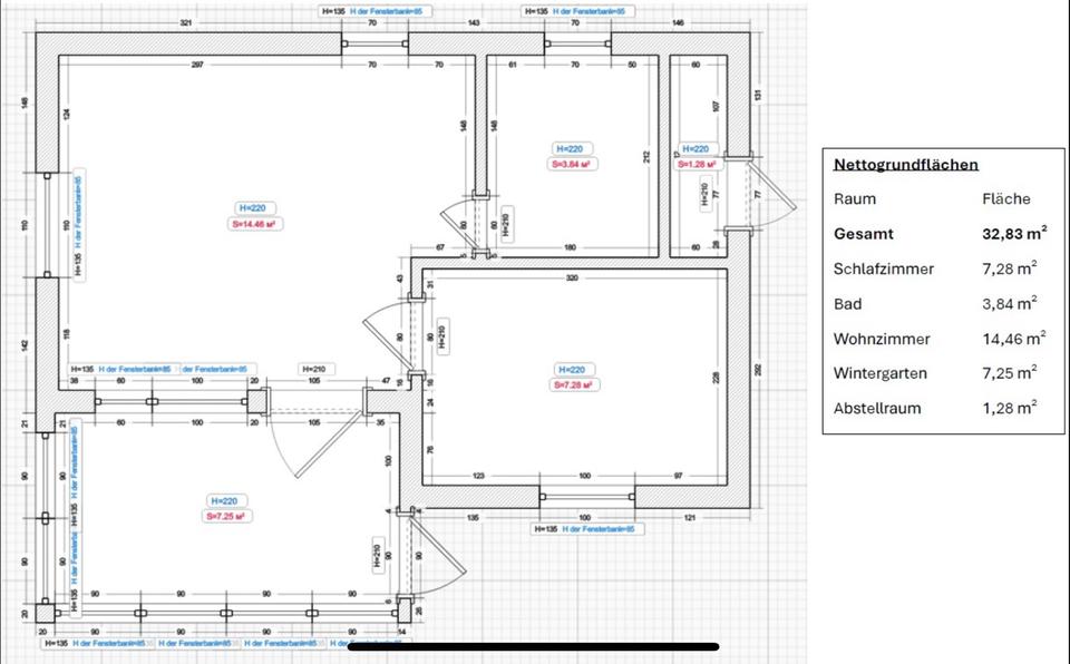 Bungalow Prenzlau - 2 Zimmer, 33 m&sup2;, 400&euro; | Angebot:25947877