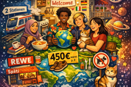 Wohnen auf Zeit Grünberg - 2 Zimmer, 75 m&sup2;, 450&euro; | Angebot:24851118