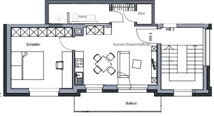Etagenwohnung Großostheim - 4.5 Zimmer, 127 m&sup2;, 1.590&euro; | Angebot:26024613