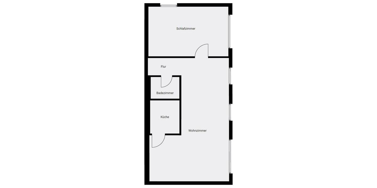 Etagenwohnung Apolda - 2 Zimmer, 75 m&sup2;, 545&euro; | Angebot:26337118