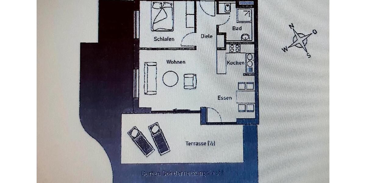Erdgeschoßwohnung Lindau (Bodensee) - 2.5 Zimmer, 66 m&sup2;, 1.190&euro; | Angebot:24830358