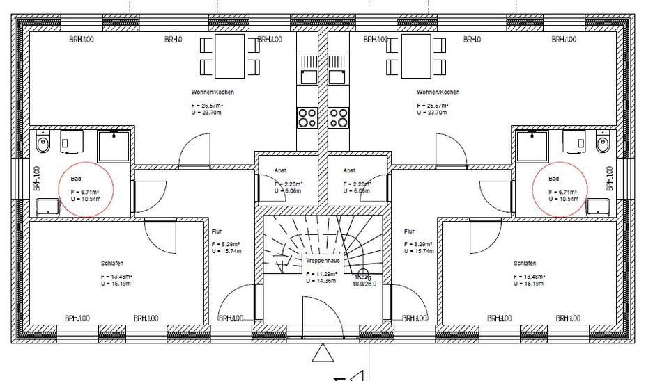 Etagenwohnung Viöl - 2 Zimmer, 56 m&sup2;, 700&euro; | Angebot:25919244