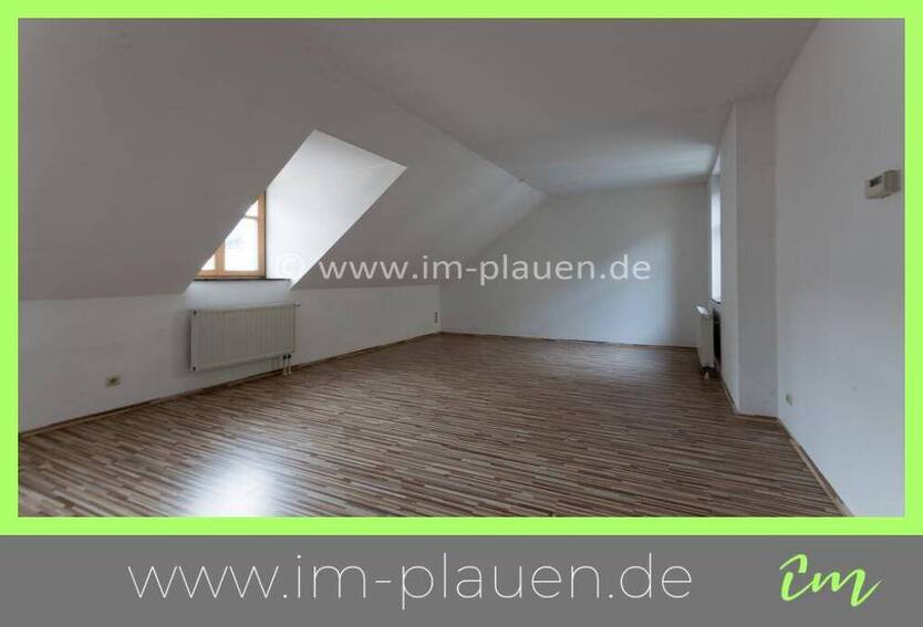 Renovierte 2-Zimmer-DG-Wohnung im Zentrum von Auerbach - Jetzt einziehen!