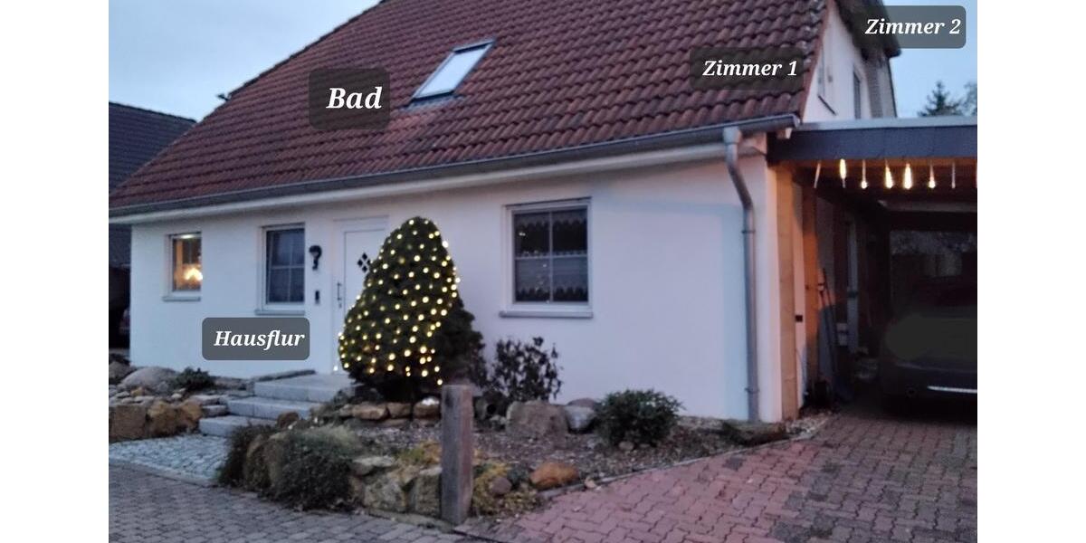 3 Raum Wohnung mit Carport und Küche in Osterweddingen 3 zimmer