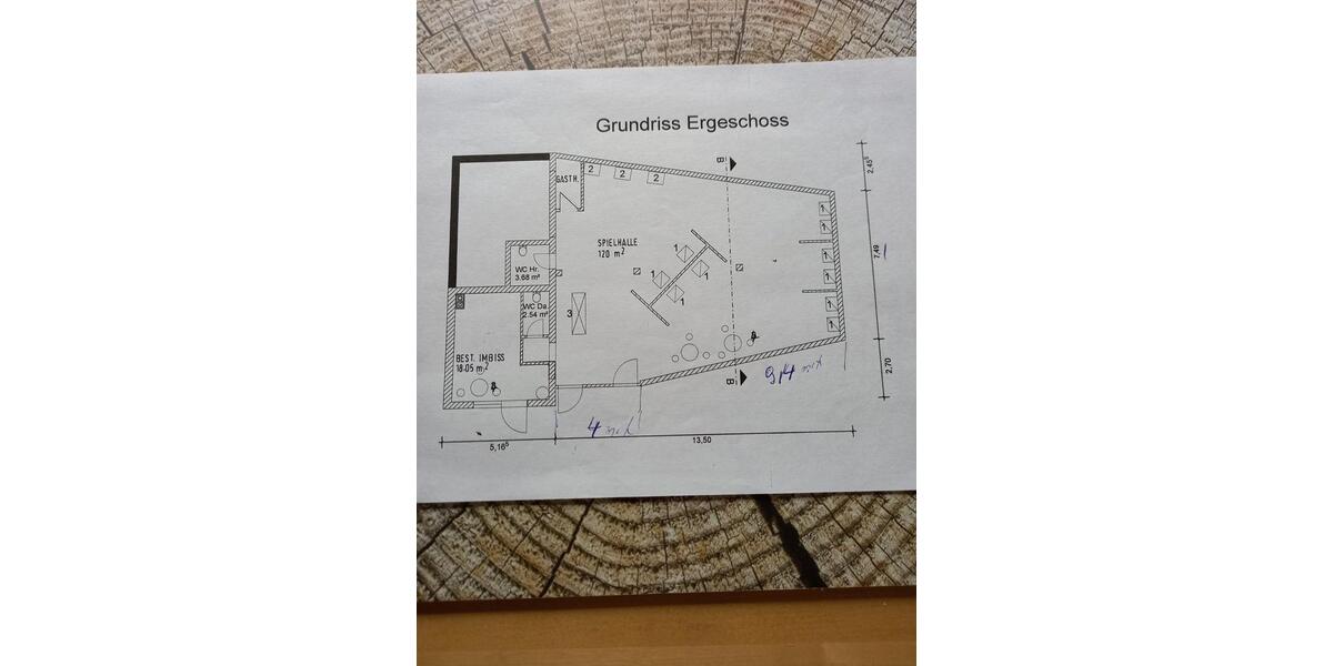 Spielhalle in Grafenau zu vermieten zimmer