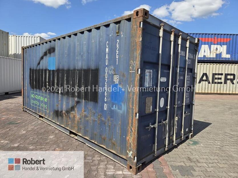 20 Fuß Lagercontainer, Seecontainer, Container, Baucontainer, Materialcontainer