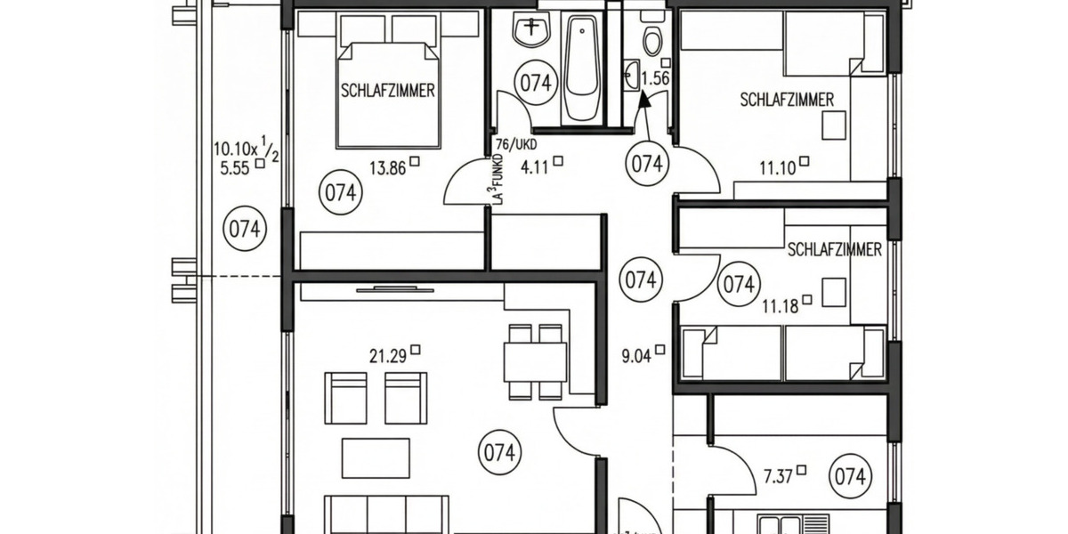 Etagenwohnung München Moosach - 4 Zimmer, 90 m&sup2;, 2.600&euro; | Angebot:24619185