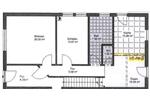 Erdgeschoßwohnung Hüllhorst - 2 Zimmer, 68 m&sup2;, 816&euro; | Angebot:26498565