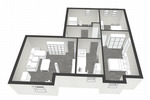 Dachgeschoßwohnung Annaberg-Buchholz Buchholz - 3 Zimmer, 55 m&sup2;, 320&euro; | Angebot:26424153