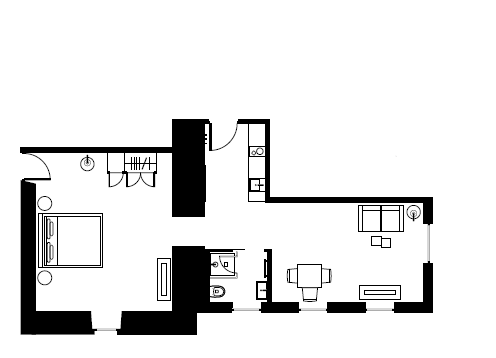 Wohnen auf Zeit Baden-Baden Balg - 1.5 Zimmer, 56 m&sup2;, 1.350&euro; | Angebot:24654424