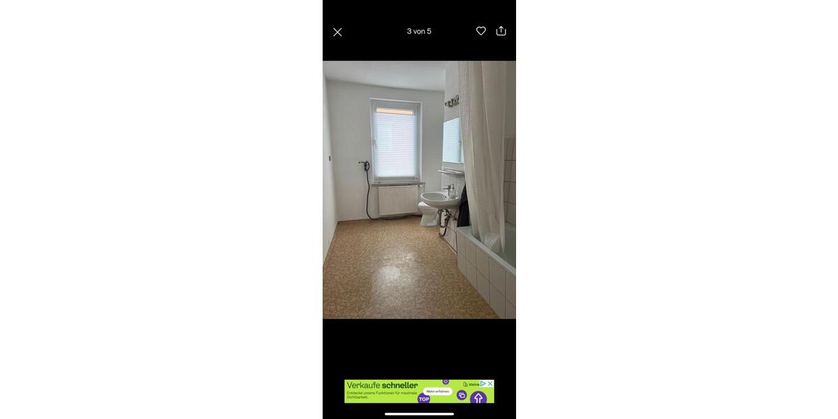 Etagenwohnung Neubrandenburg - 1 Zimmer, 44 m&sup2;, 480&euro; | Angebot:26652853