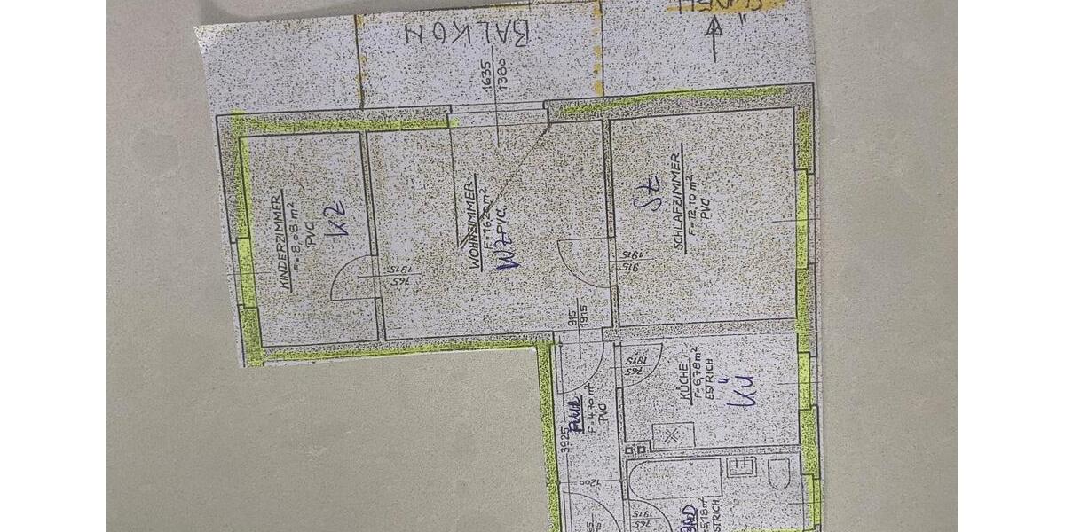 Erdgeschoßwohnung Staßfurt - 2.5 Zimmer, 53 m&sup2;, 330&euro; | Angebot:23661212