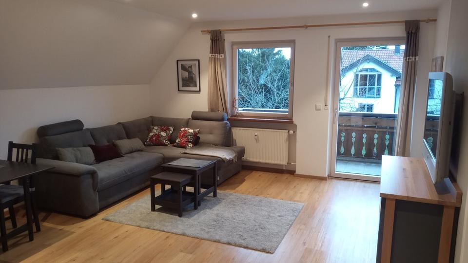 Wohnen auf Zeit Weilheim in Oberbayern - 1.5 Zimmer, 40 m&sup2;, 1.200&euro; | Angebot:24647791