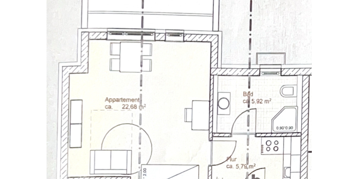 Etagenwohnung Fürth Eigenes Heim - 1 Zimmer, 35 m&sup2;, 650&euro; | Angebot:25138029