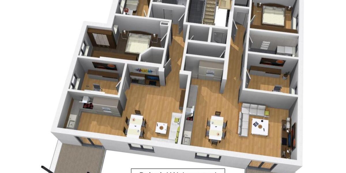 Dachgeschoßwohnung Frankenberg (Eder) - 3 Zimmer, 71 m&sup2;, 1.000&euro; | Angebot:26374972