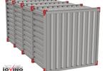Rabattaktion zur Deutschland-Einführung Werkzeugbox 5 m 2S RED Bauwagen Gartenbox Gerätehaus Box zimmer
