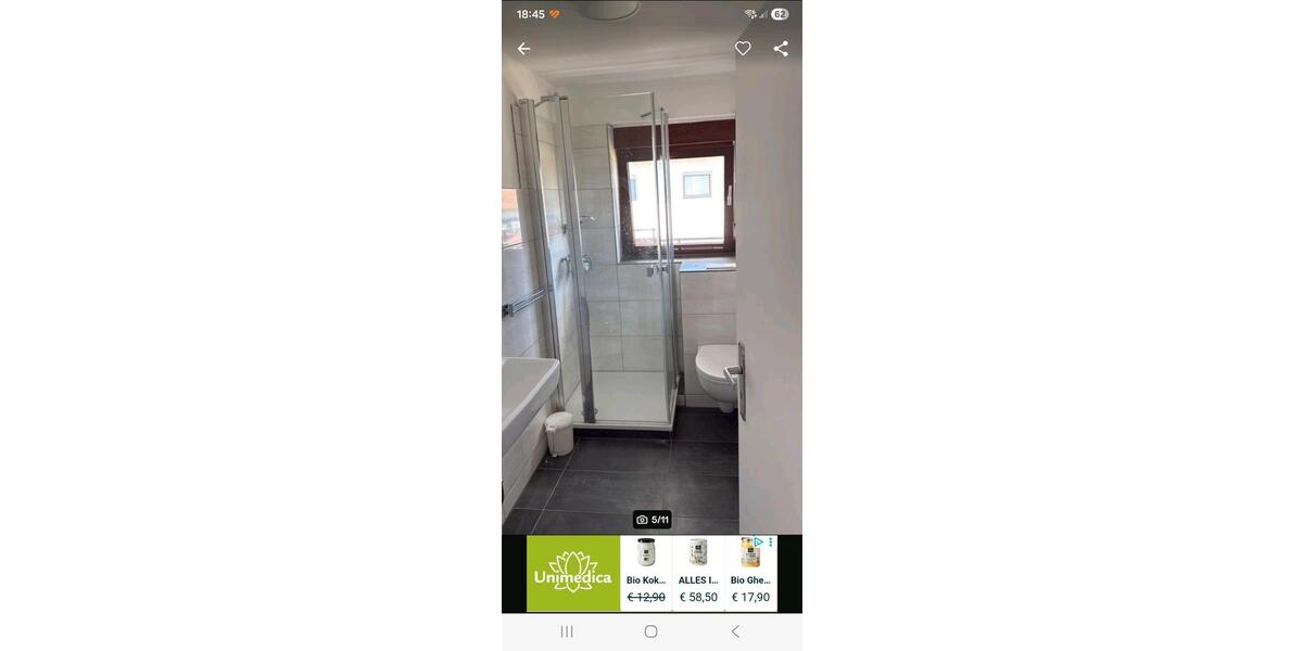 Etagenwohnung Klettgau - 2.5 Zimmer, 63 m&sup2;, 1.100&euro; | Angebot:26636256