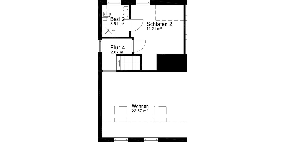 Etagenwohnung Blumberg - 3 Zimmer, 83 m&sup2;, 950&euro; | Angebot:24849072
