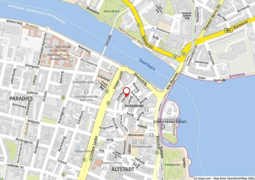 Zentral gelegene 2-Zimmer-Wohnung im Herzen der Altstadt