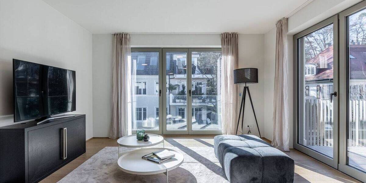 Teilmöblierte 4-Zimmer-Wohnung mit 2 Balkonen- NeubauErstbezug 4 zimmer