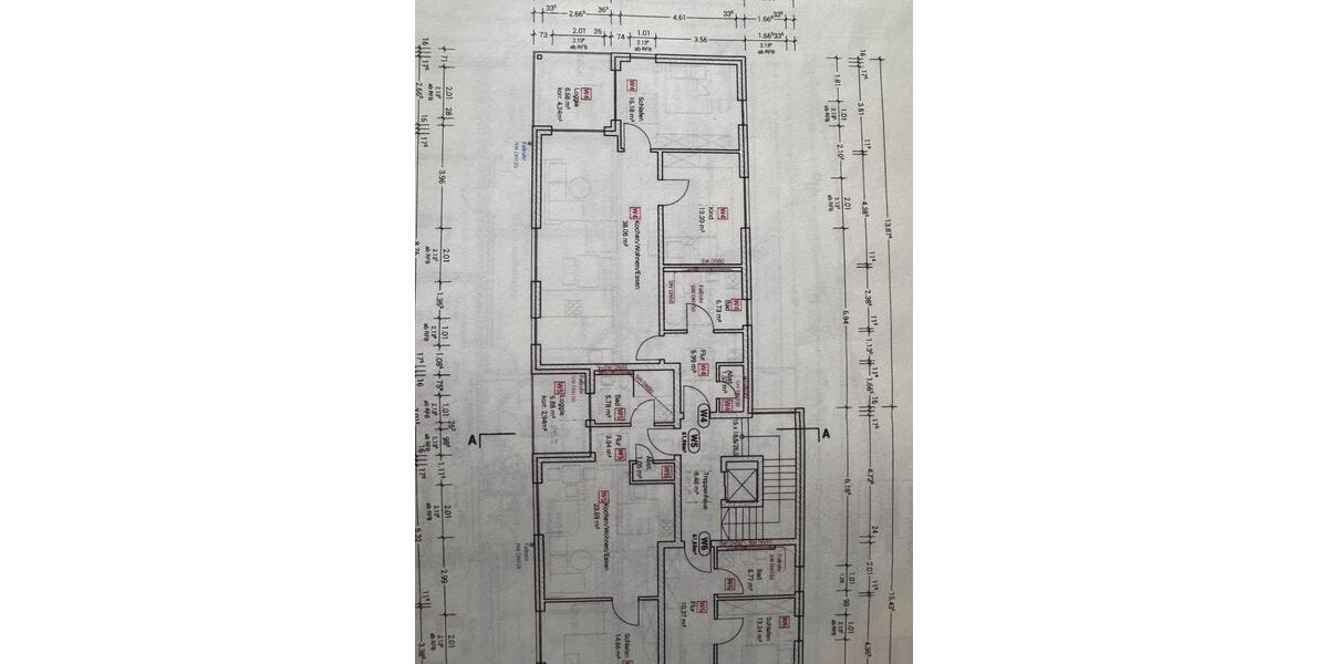 Etagenwohnung Marktredwitz - 3 Zimmer, 86 m&sup2;, 950&euro; | Angebot:24813878