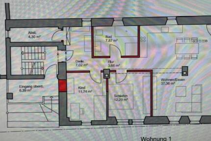 90m² Wohnung 3 zimmer
