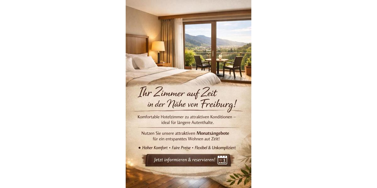 Wohnen auf Zeit Freiburg im Breisgau Lehen - 1 Zimmer, 25 m&sup2;, 30&euro; | Angebot:24756852