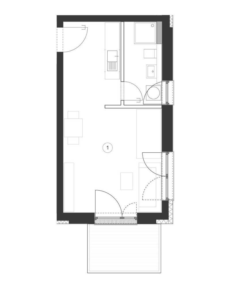 KLEIN + FEIN = DEIN! Apartment mit Balkon, moderne Ausstattung, Duschbad, integriertem Kochbereich