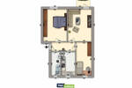 Etagenwohnung Nordhausen Zentrum - 3 Zimmer, 58 m&sup2;, 320&euro; | Angebot:26786961