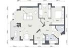Etagenwohnung Rauenberg - 3 Zimmer, 78 m&sup2;, 930&euro; | Angebot:26414241