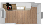 Dachgeschoßwohnung Magdeburg Nordwest - 2 Zimmer, 58 m&sup2;, 609&euro; | Angebot:26489372