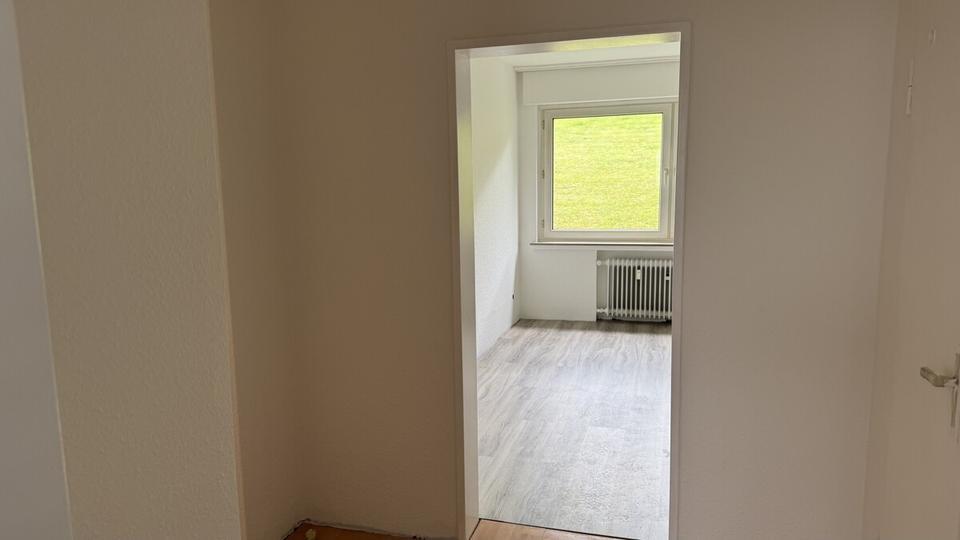 Renovierte stadtzentrale 62qm große 3 Zimmer-Wohnung im Erdgeschoss mit Balkon ab 1.11. zu vermieten