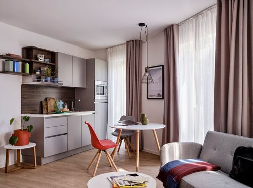 Wohnen auf Zeit Berlin Charlottenburg-Wilmersdorf - 1 Zimmer, 26 m&sup2;, 1.125&euro; | Angebot:23008390