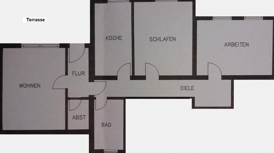 Etagenwohnung Olpe - 3 Zimmer, 91 m&sup2;, 775&euro; | Angebot:25247994