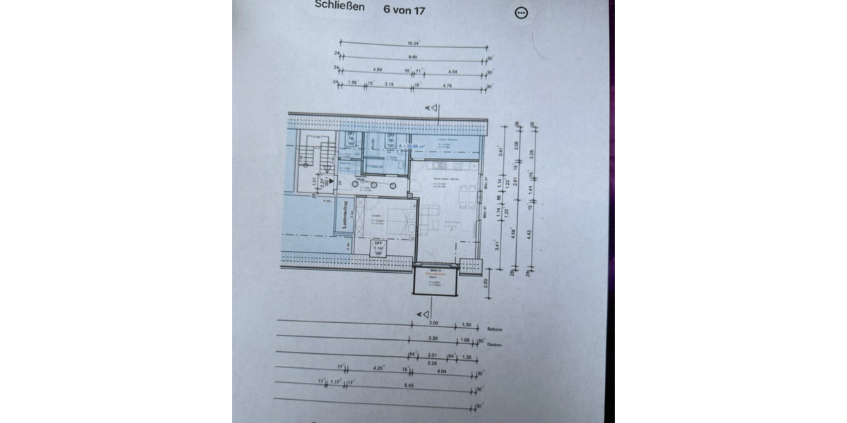 Dachgeschoßwohnung Munster - 2 Zimmer, 81 m&sup2;, 750&euro; | Angebot:25022861