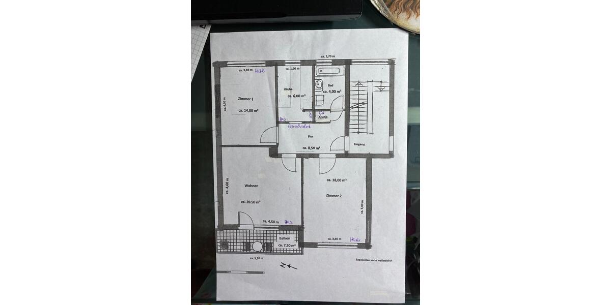 3-Zi-Wohn. in Top Lage 65189 Wiesbaden, Kurparknähe 3 zimmer