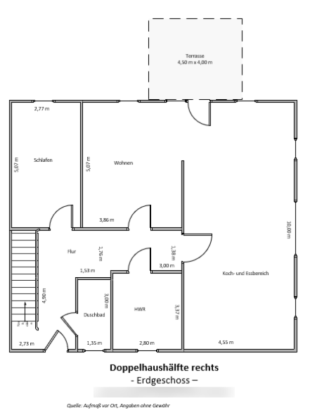 Doppelhaushälfte Zetel - 6 Zimmer, 200 m&sup2;, 1.500&euro; | Angebot:26533162