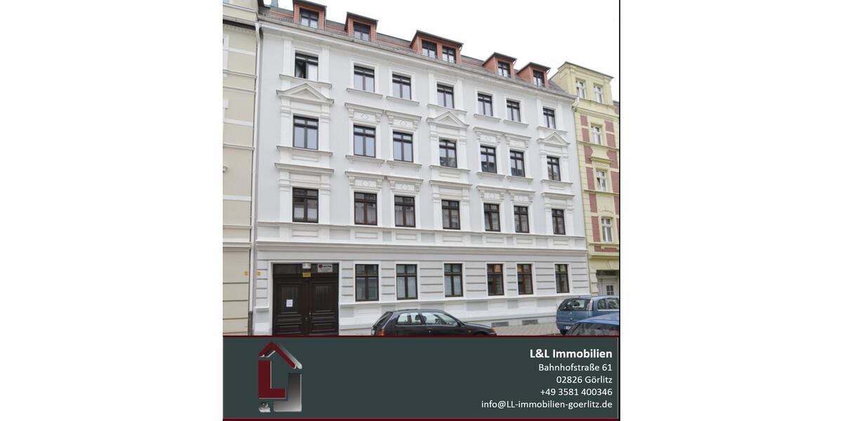 Dachgeschoßwohnung Görlitz - 3 Zimmer, 82 m&sup2;, 655&euro; | Angebot:24431173