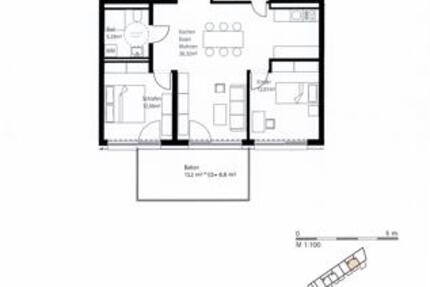 Wohnung Burghausen - 3 Zimmer, 77 m&sup2;, 1.040&euro; | Angebot:25234385