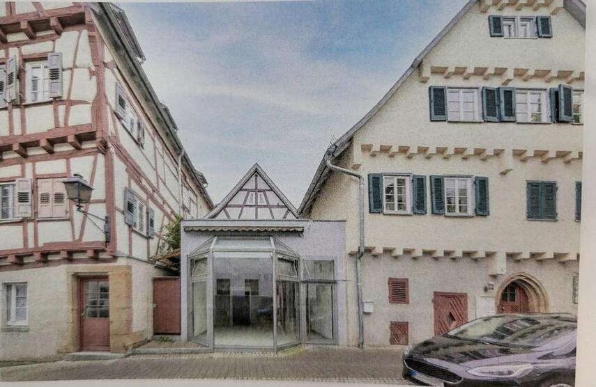 kleines WohnGeschäftshaus in Markgröningen