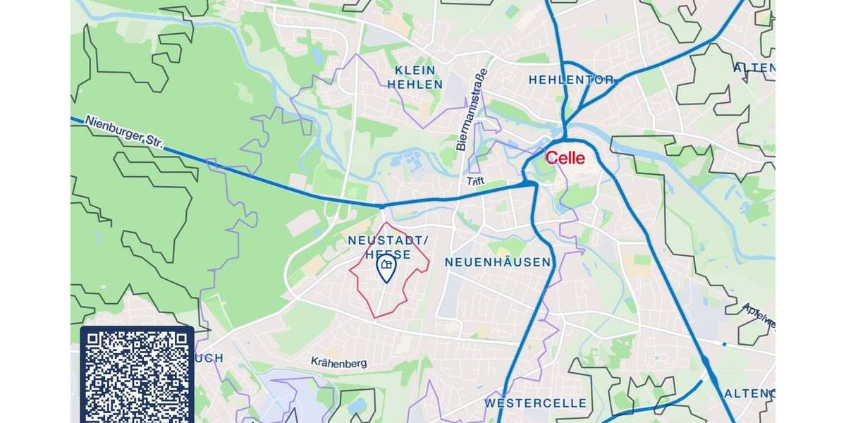 Etagenwohnung Celle Heese - 2 Zimmer, 76 m&sup2;, 590&euro; | Angebot:26189700