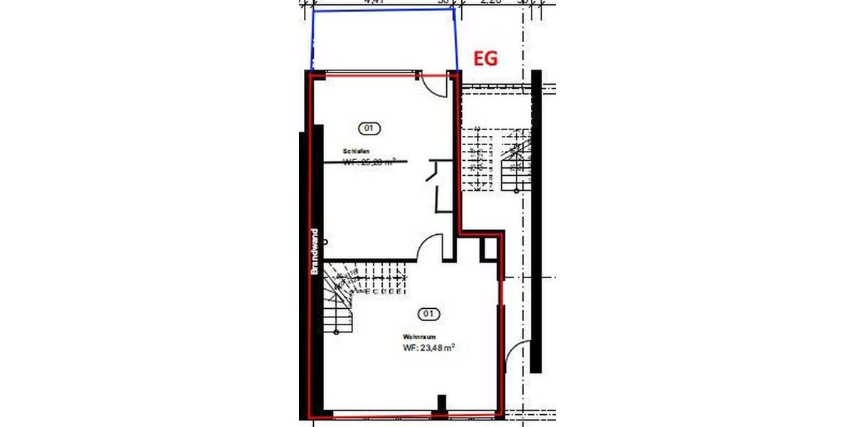 Maisonettenwohnung Wuppertal Arrenberg - 6 Zimmer, 142 m&sup2;, 1.300&euro; | Angebot:26705675