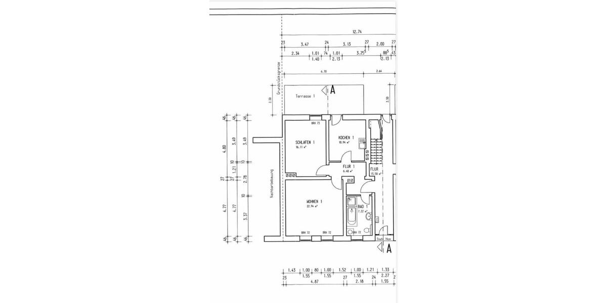Erdgeschoßwohnung Kolkwitz - 2 Zimmer, 70 m&sup2;, 660&euro; | Angebot:26517509