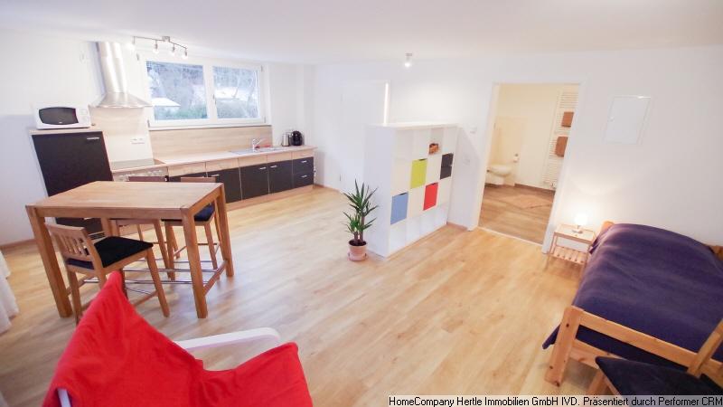 ***Hell und freundlich möbliertes Single-Apartment für 3-6 Monate in Freiburg-Kappel zimmer