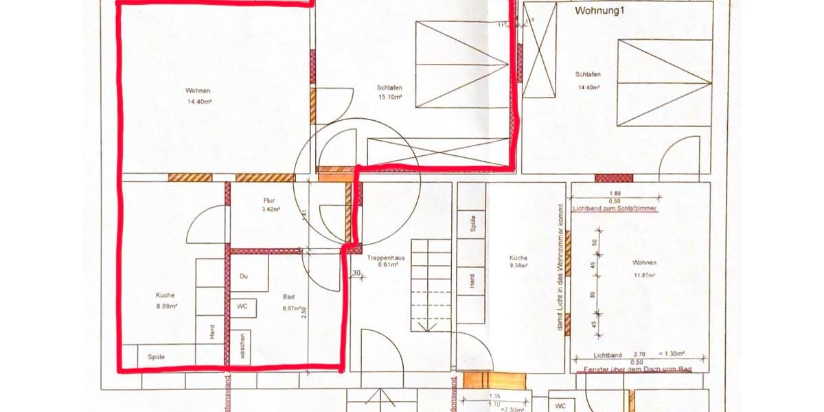 Erdgeschoßwohnung Itzehoe - 2 Zimmer, 48 m&sup2;, 635&euro; | Angebot:26406833