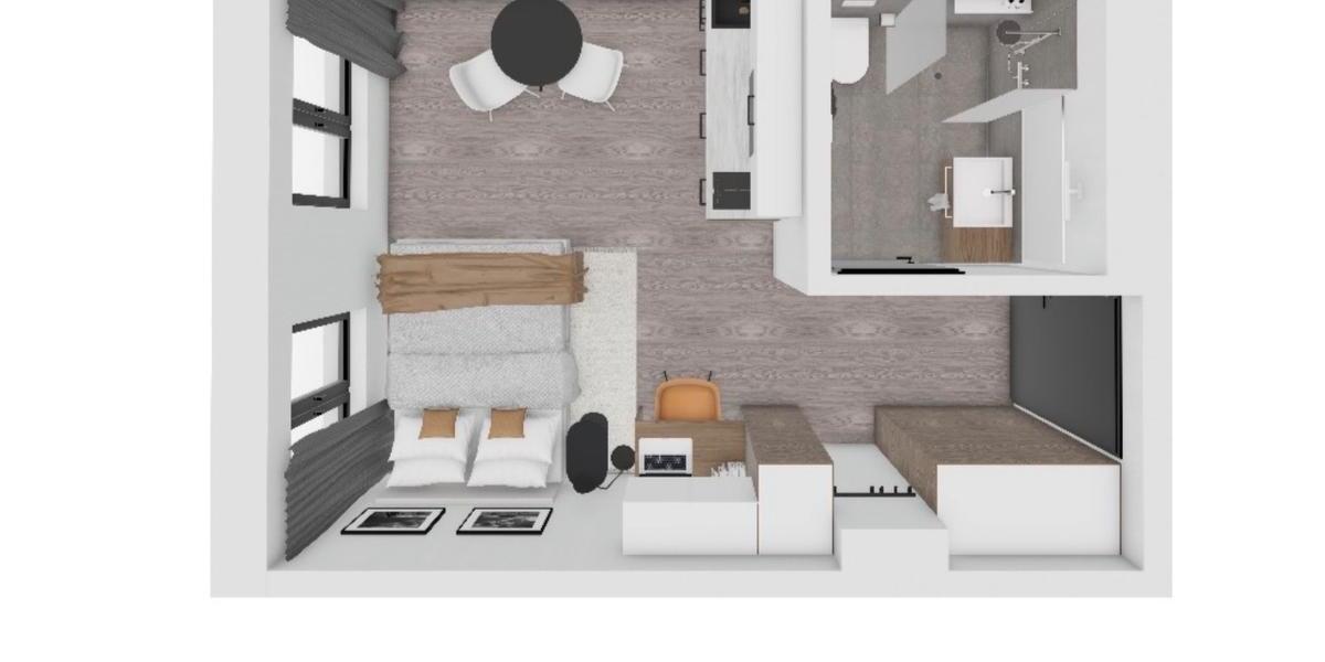 Etagenwohnung Regensburg Ganghofersiedlung - 1 Zimmer, 22 m&sup2;, 550&euro; | Angebot:26022266