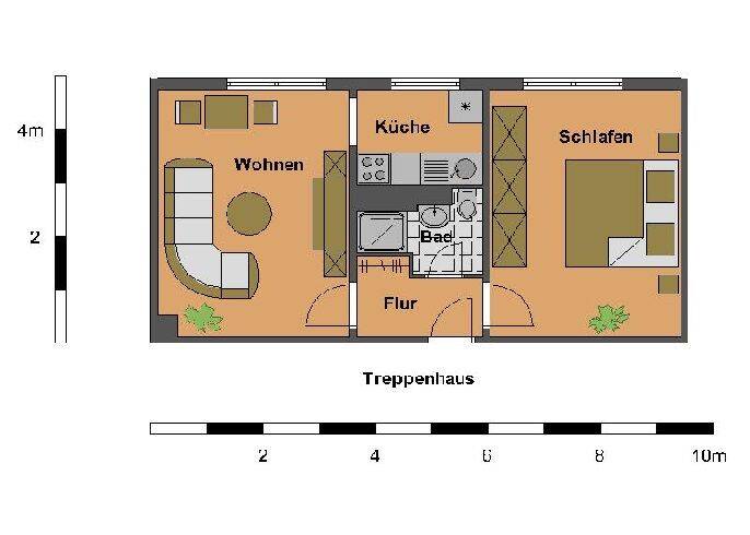 2-Raum-Wohnung in Oschersleben