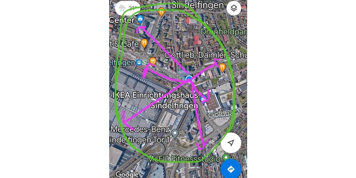 Etagenwohnung Sindelfingen Sindelfingen (Stadt) - 4 Zimmer, 98 m&sup2;, 1.400&euro; | Angebot:24857814