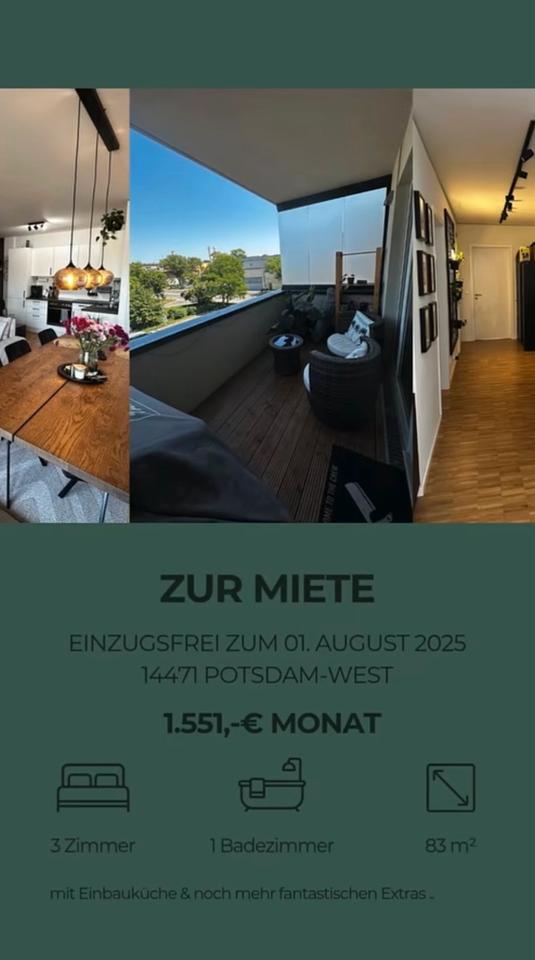 Wohnung ZUR MIETE: NOCH HEUTE EINZIEHEN!